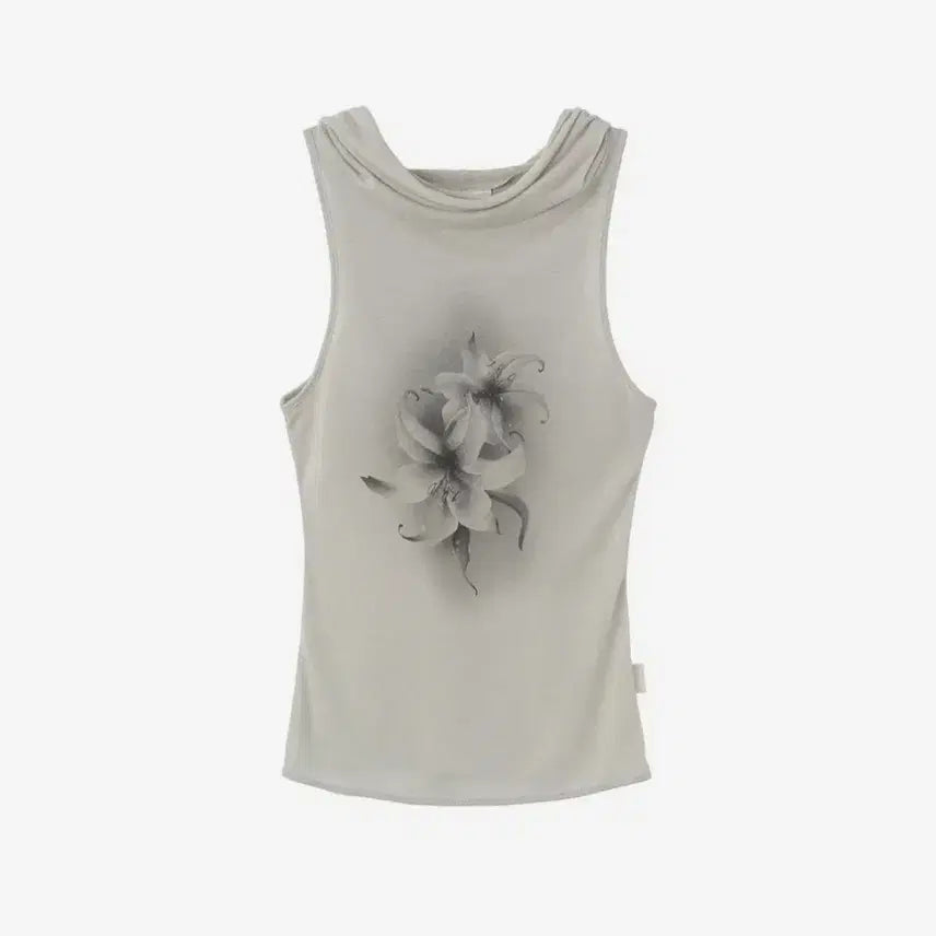 [BUNJANG] Sculptor Cowl Sleeveless Hoodie Natural / 스컬프터 Cowl Sleeveless Hoodie Natural