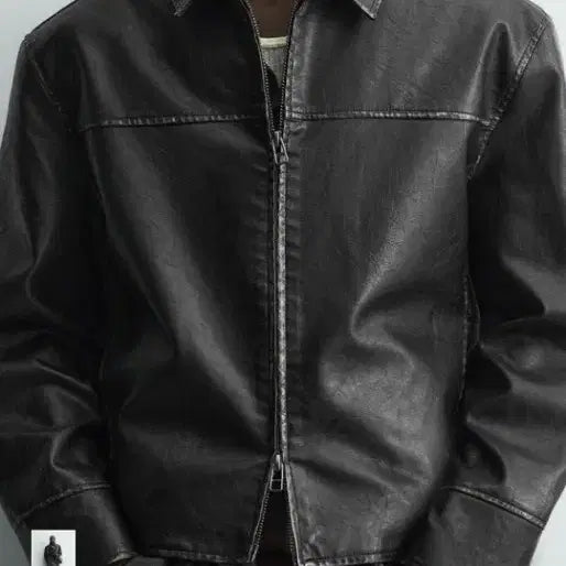 [BUNJANG] Zara 25 Season Leather Jacket / 자라 25시즌  가죽자켓 팝니다
