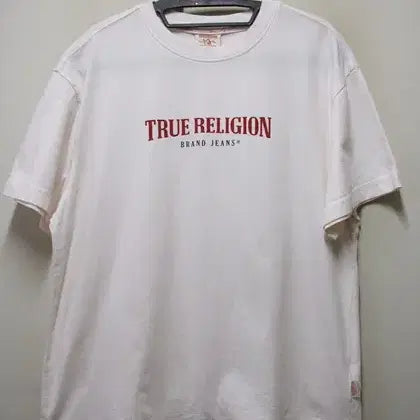 [BUNJANG] True Religion Cotton Round Neck T-Shirt Size L / 트루릴리젼 면라운드티 택L