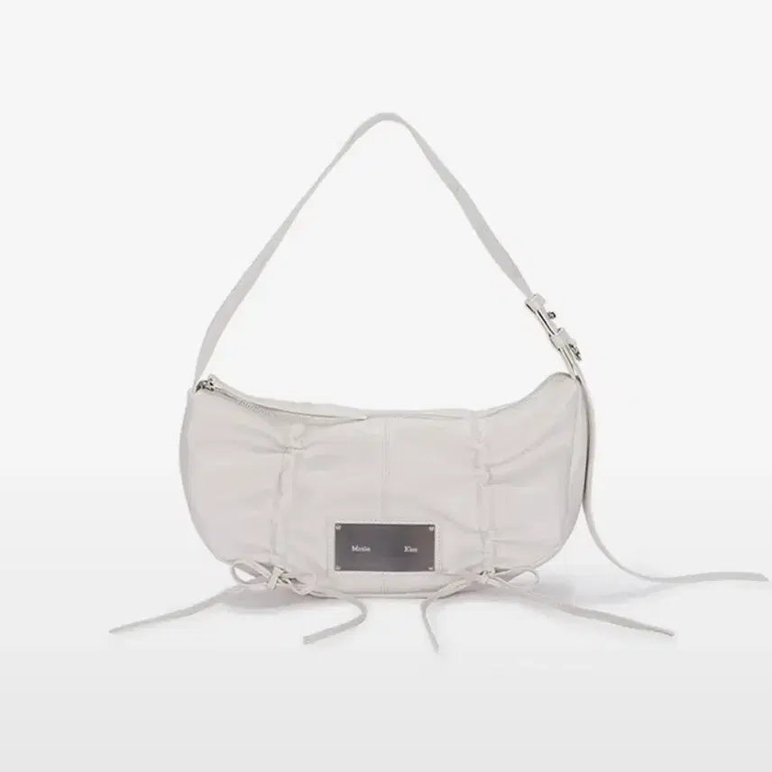 [BUNJANG] Matinkim Half Ribbon Bag Ivory / 마뗑킴 하프 리본백 아이보리