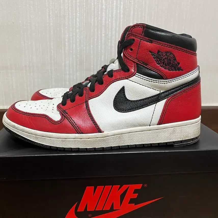 [BUNJANG] Air Jordan 1 Retro High OG 'La To Chicago' / 265조던1 레트로 하이 OG 라 투 시카고