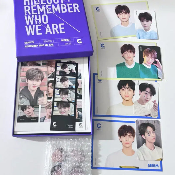 [BUNJANG] CRAVITY LUVITY 1st Generation Kang Minhee, Guhngmo, Park Serim, Song Hyeongjun Photocard / 크래비티 룰다깨 앨범 강민희 포카 러비티 1기 구정모 박세림 송형준 포카