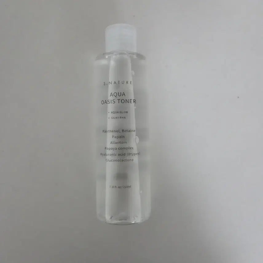 [BUNJANG] S'NATURE Aqua Oasis Toner (Sealed) 210ml / 미개봉) 에스네이처 아쿠아 오아시스 토너 210ml