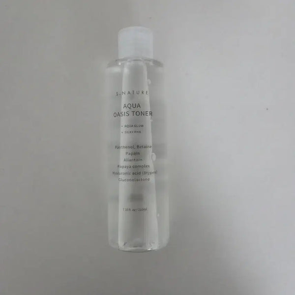 [BUNJANG] S'NATURE Aqua Oasis Toner (Sealed) 210ml / 미개봉) 에스네이처 아쿠아 오아시스 토너 210ml