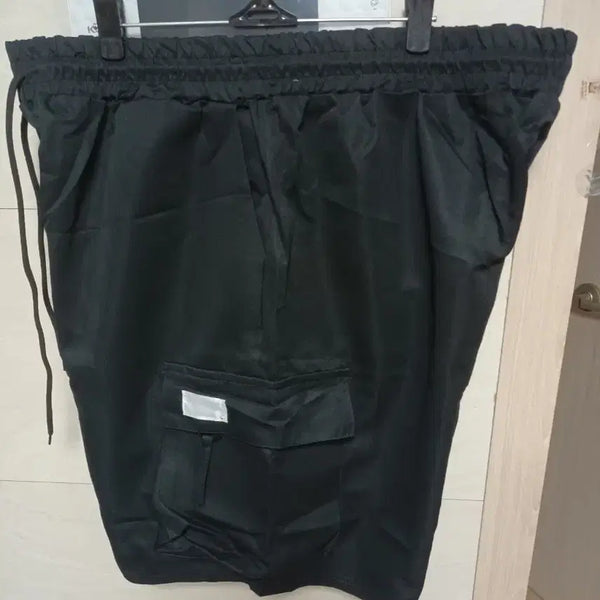 [BUNJANG] Black Cargo Shorts XXXL / 블랙 카고 반바지 XXXL 새상품