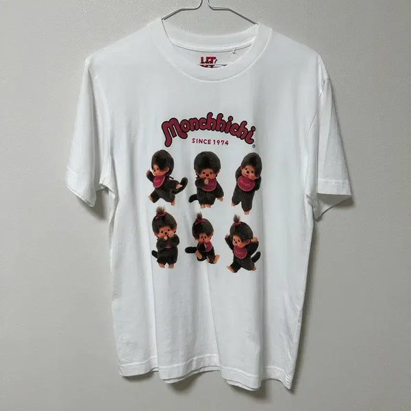 [BUNJANG] Uniqlo Monchhichi T-Shirt Size S / [새상품]일본 유니클로 몬치치 티셔츠 S
