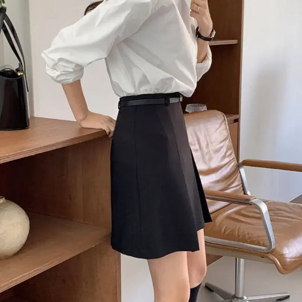 [BUNJANG] Edmore French Pintuck Mini Skirt / 에드모어 프렌치 핀턱 주름 미니 스커트
