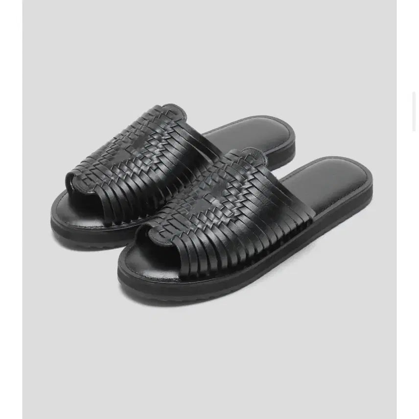 [BUNJANG] Chubasco Montserrat Leather Sandals Black 245 / 츄바스코 레더 샌들 몬세라트 블랙 245