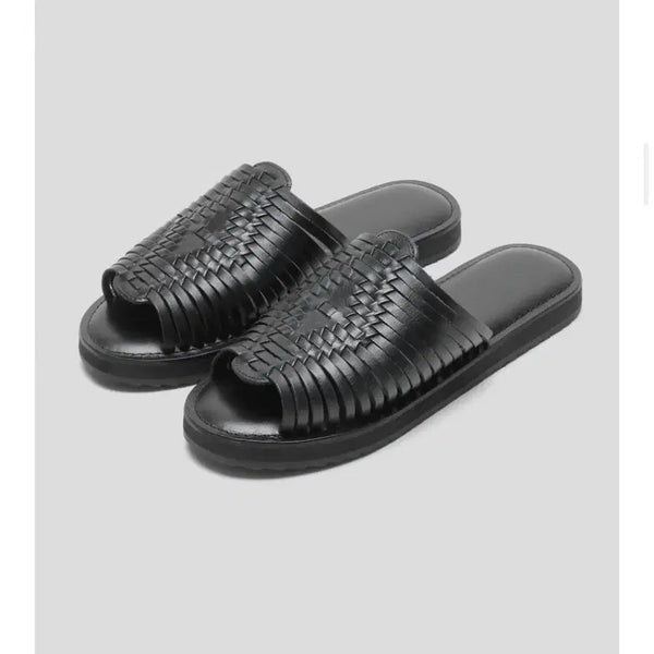 [BUNJANG] Chubasco Montserrat Leather Sandals Black 245 / 츄바스코 레더 샌들 몬세라트 블랙 245