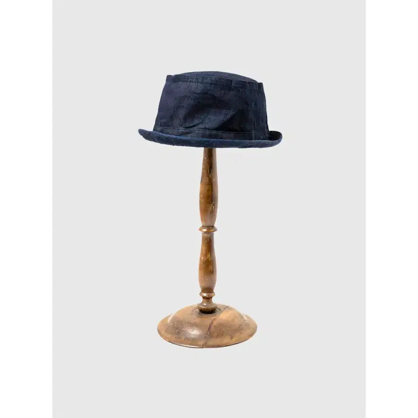 [BUNJANG] Sugar Cane Denim Pork Pie Hat / 슈가 케인 데님 포크파이 햇 모자
