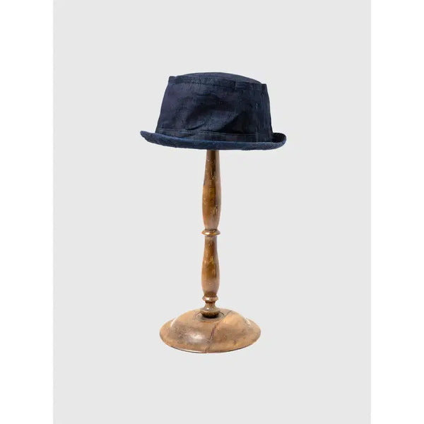 [BUNJANG] Sugar Cane Denim Pork Pie Hat / 슈가 케인 데님 포크파이 햇 모자