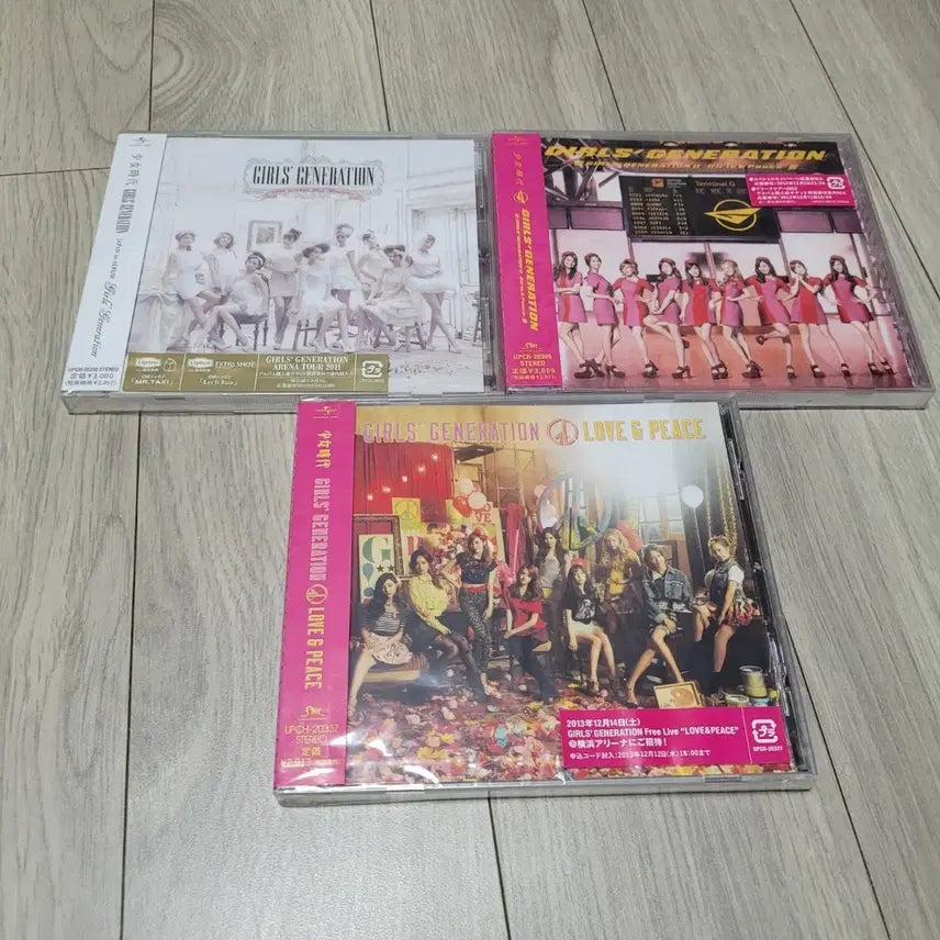 [BUNJANG] Girls' Generation Japan 1st-3rd Album Unsealed 3-Set Bundle / 소녀시대 Girls Generation 일본 1~3집 미개봉 3종 세트