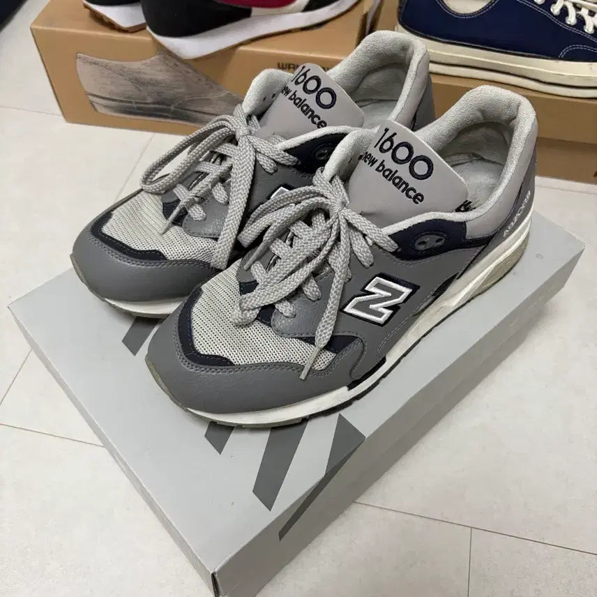 [BUNJANG] New Balance 1600 Grey Sneakers (Size 270) / 뉴발란스 1600 그레이 사이즈270