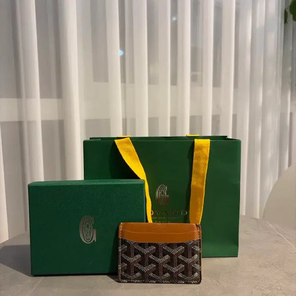 [BUNJANG] Goyard Card Wallet Brown / [정품/최저가] 고야드 카드지갑 브라운(s급)