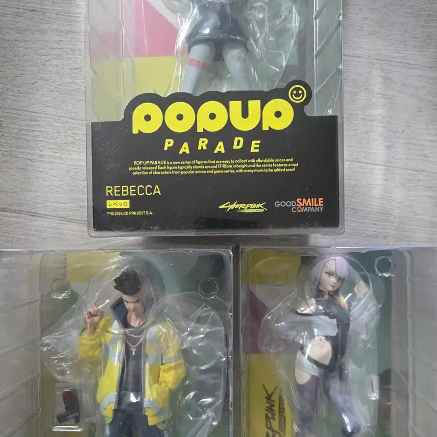 [BUNJANG] Cyberpunk: Edgerunners Pop Parade 3종 Lucy Rebecca David / 사이버펑크 엣지러너 팝업퍼레이드 3종 루시 레베카 데이비드