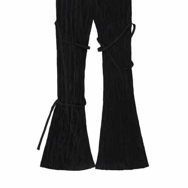 [BUNJANG] Darling Your Bad Strap Pleats Pants / 달링유어배드 스트랩 플리츠 팬츠 Strap Pleats Pants