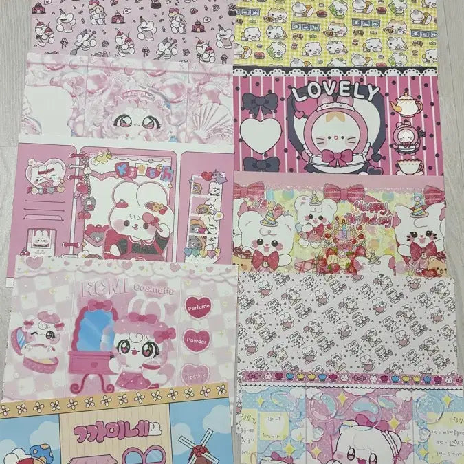 [BUNJANG] Wrapping Paper Mix Bundle / 랩핑지 믹스 일괄