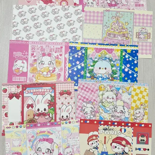 [BUNJANG] Wrapping Paper Mix Bundle Set / 랩핑지 믹스 일괄