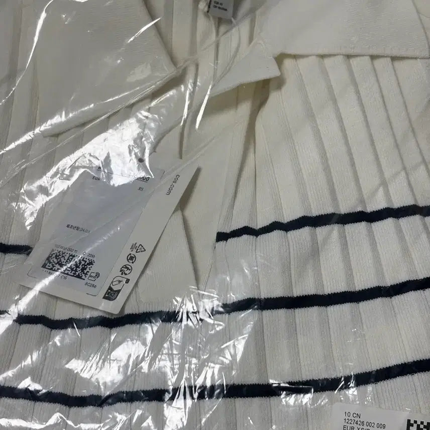 [BUNJANG] COS Knit Polo Dress XS / (새상품) COS 코스 반팔 니트 폴로 원피스 xs