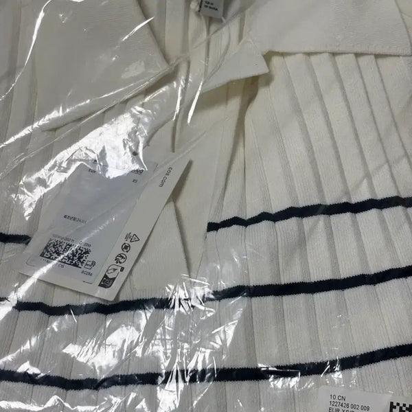[BUNJANG] COS Knit Polo Dress XS / (새상품) COS 코스 반팔 니트 폴로 원피스 xs
