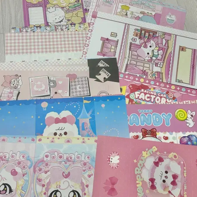 [BUNJANG] Assorted Wrapping Paper Bundle Set / 랩핑지 믹스 일괄