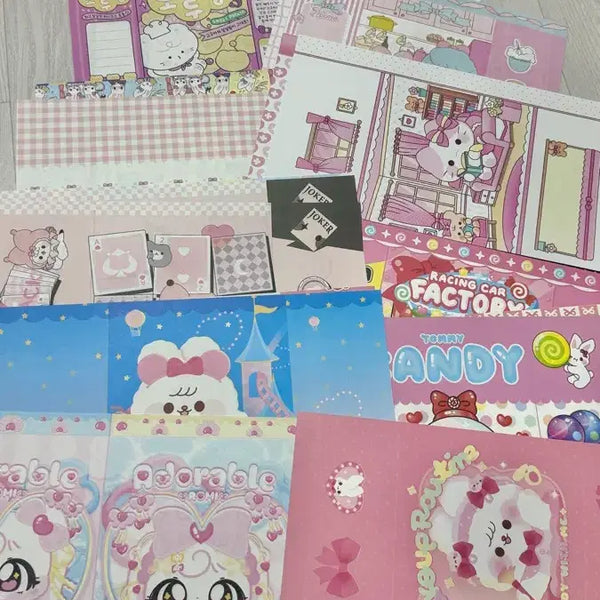 [BUNJANG] Assorted Wrapping Paper Bundle Set / 랩핑지 믹스 일괄