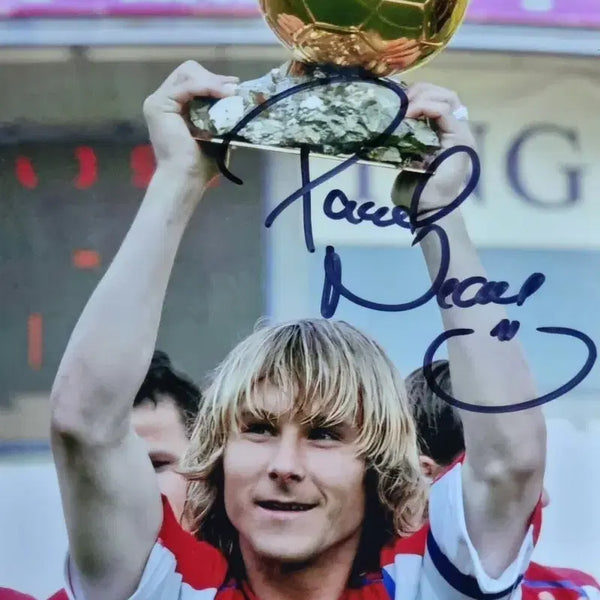 [BUNJANG] Pavel Nedvěd Signed 6x4 Photo / 파벨 네드베드 싸인