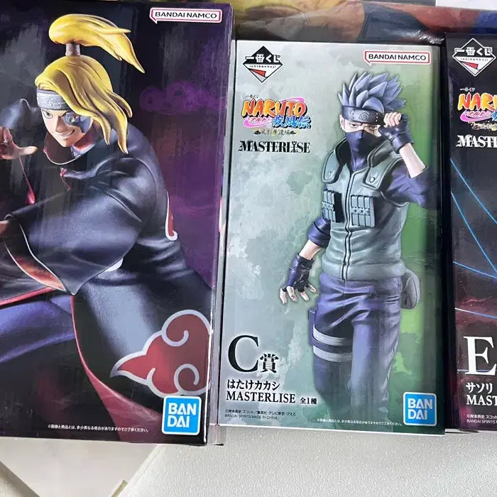 [BUNJANG] Naruto Ichiban Kuji Last One Prize Set (Sasori, Kakashi, Deidara) / 나루토 제일복권 사소리/카카시/데이다라 라스트원 일괄 판매