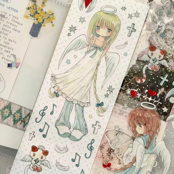[BUNJANG] Angel Kyouko Daily Kiss Cut Sticker Set / Angel 키스컷 Kyouko Daily