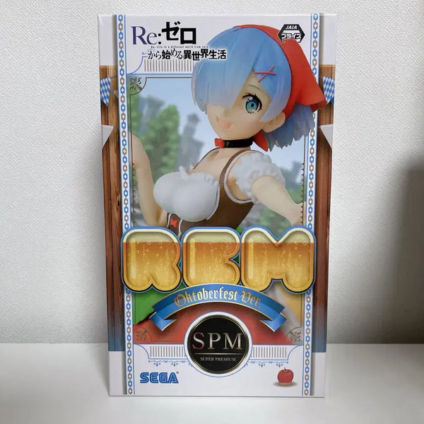 [BUNJANG] Re:Zero Rem Oktoberfest SPM Figure (Sealed) / 미개봉 리제로 렘 옥토버페스트 SPM 피규어