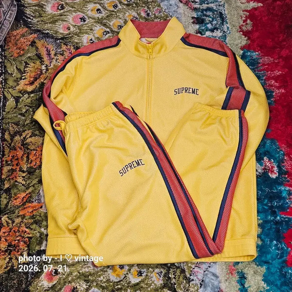 [BUNJANG] Supreme Summer Jersey Set Yellow XL / 슈프림 여름 져지 세트 XL 옐로우