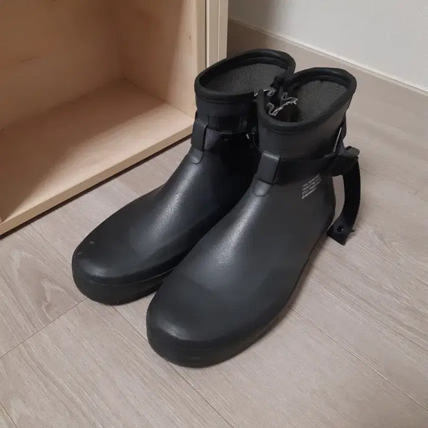 [BUNJANG] Moonstar Marche Modi Rain Boots Charcoal 260 / 문스타 레인부츠 260