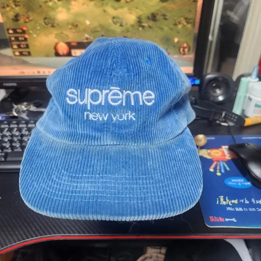 [BUNJANG] Supreme Corduroy Cap / 슈프림 코듀로이캡