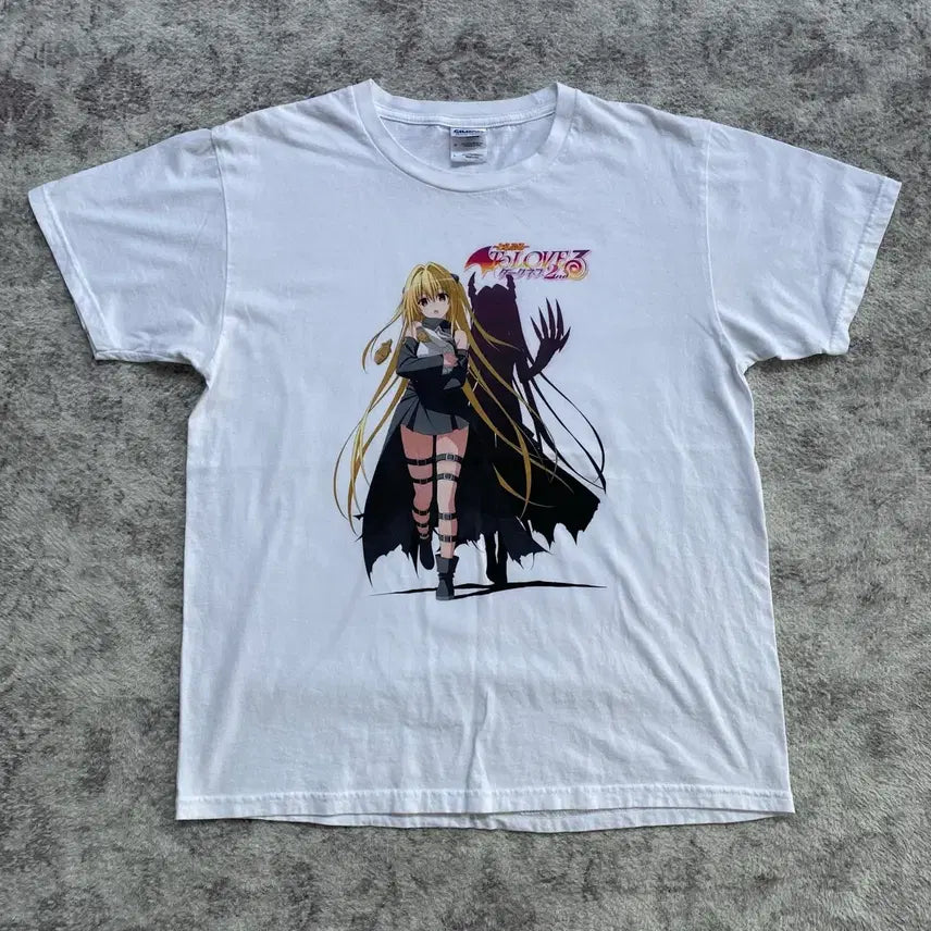 [BUNJANG] To Love Ru Bootleg Animation T-Shirt / 투러브트러블 부틀렉 애니메이션 티셔츠 애니티