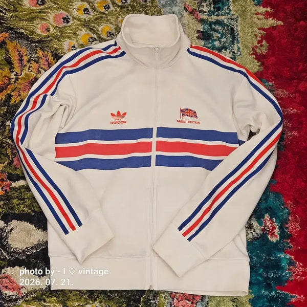 [BUNJANG] Adidas UK Flag Track Top Jersey M / 아디다스 신영국 국기 트랙탑 져지 M