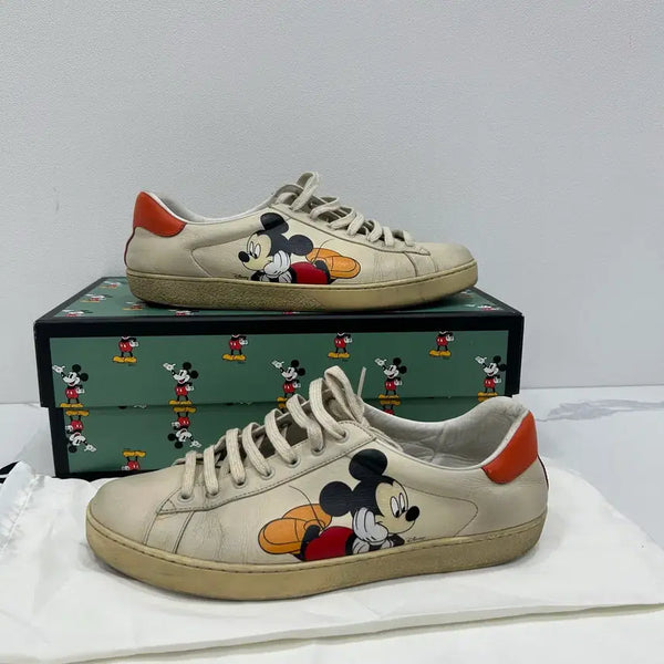 [BUNJANG] Gucci Donald Duck Sneakers Size 9 / {9 Size} 구찌 도날드덕 스니커즈