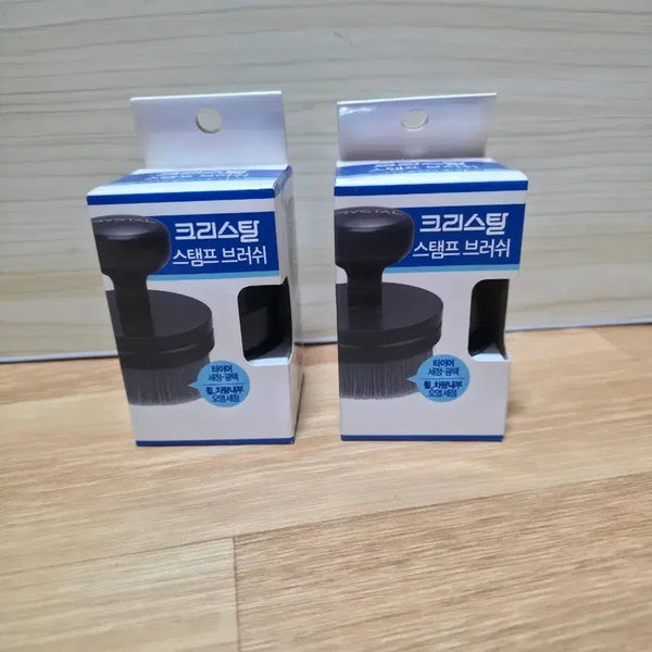 [BUNJANG] Crystal Stamp Brush Set (2 pcs) / 크리스탈 스탬프 브러쉬 2개
