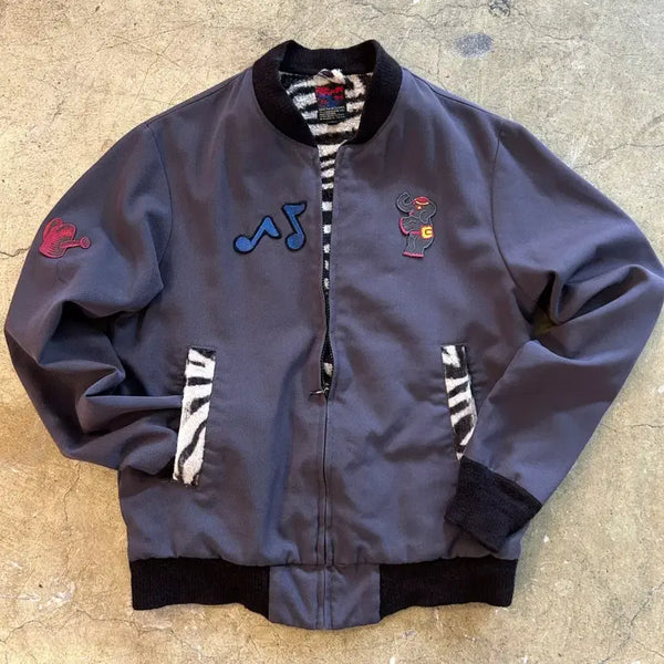 [BUNJANG] Bru Na Boinne Zebra Pattern Patch Pocket Jacket / Bru Na Boinne 브루나 보인 Patch zebra pattern pocket jacket