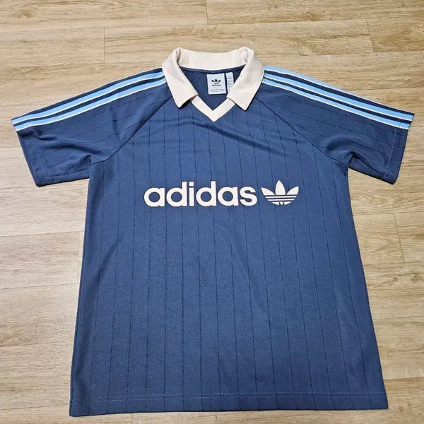[BUNJANG] Adidas Adicolor Pinstripe Football Jersey / 아디다스 아디컬러 핀스트라이프 풋볼 져지