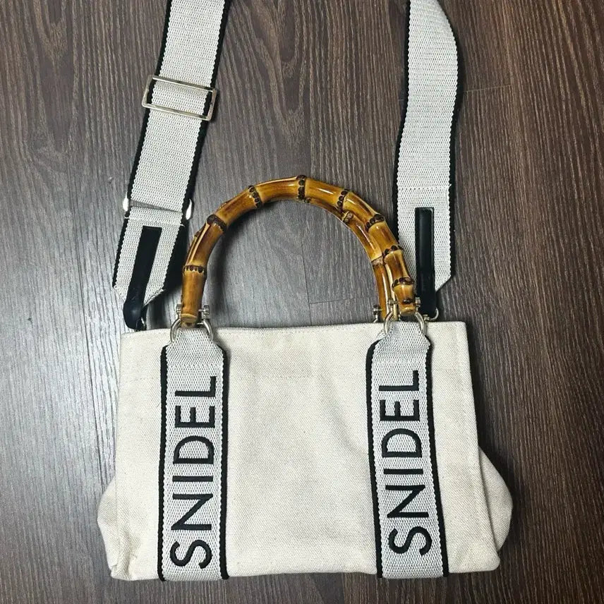[BUNJANG] Snidel Bamboo Bag Crossbody Tote Shoulder Bag / 스나이델 snidel 스나계 가방 뱀부백 크로스백 토트백 숄더백