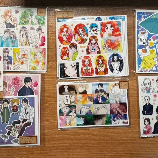 [BUNJANG] Anime Stickers Bundle Set - 172 pcs / 애니인스인믹 초고퀄 처분가 172장 일괄 판매합니다 다꾸수꾸