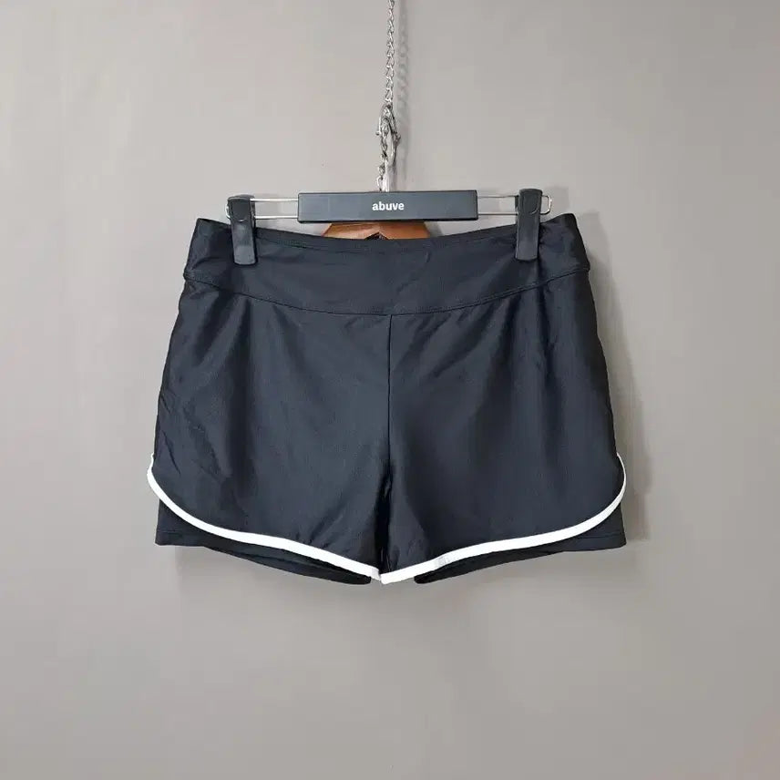 [BUNJANG] TMAK Black & White Line Shorts / TMAK  반바지 블랙 화이트 라인