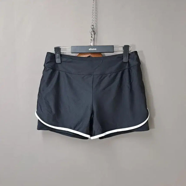 [BUNJANG] TMAK Black & White Line Shorts / TMAK  반바지 블랙 화이트 라인