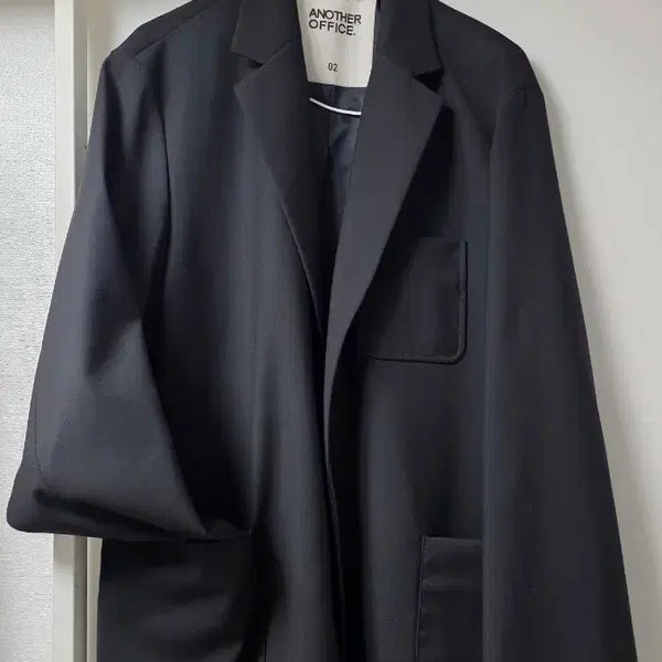 [BUNJANG] Another Office Santiago Setup (Black) Jacket and Slacks / 어나더오피스 산티아고 셋업(블랙)