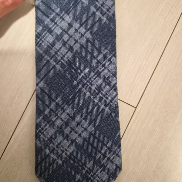 [BUNJANG] Breuer Checked Necktie (New) / 브로이어 breuer 체크 넥타이(새상품)