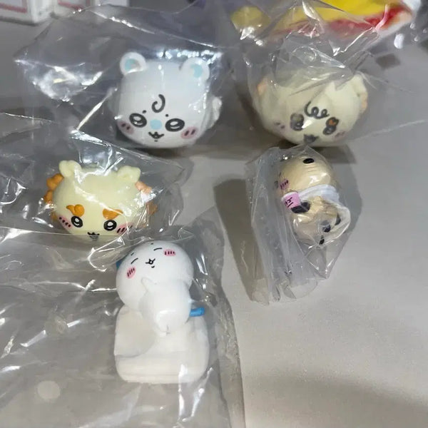 [BUNJANG] Chiikawa Gacha Set (Momonga, Shisa, Racco, Hachiware) / 치이카와 가챠세트(모몽가,시사,랏코,하치와레)