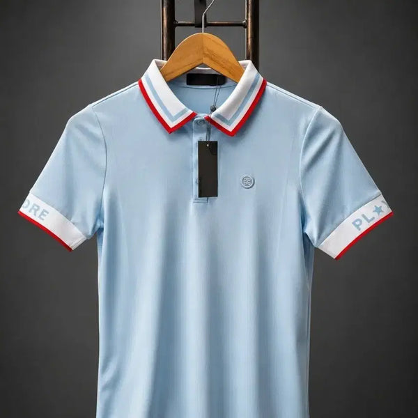 [BUNJANG] G/FORE Women's Golf Short Sleeve Polo Shirt Sky Blue / 지포어골프여성반팔