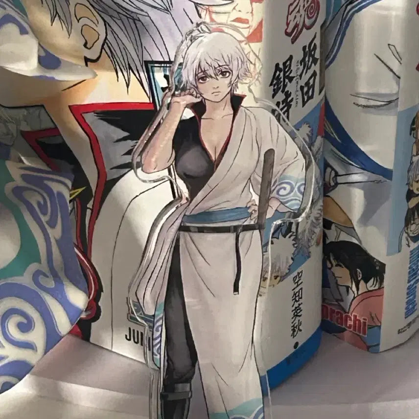 [BUNJANG] Gintama Gintoki Ginko Dandy Acrylic Stand / 가격내림x)은혼 긴토키 긴코 비공굿 댄디님 아크릴 스탠드 원가