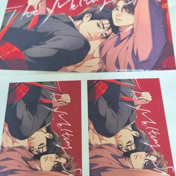 [BUNJANG] Leeseerafim Kazuha Haebingseon Printie Glossy Bundle Set / 해빙곡선 프린티 유광 일괄 2종