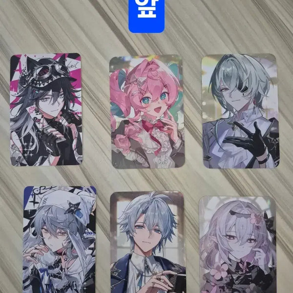 [BUNJANG] Honkai Star Rail Photocard Bundle Set / 붕괴스타레일포카 파이논 아낙사 카스토리스 히아킨 선데이 에쉬베일 일괄